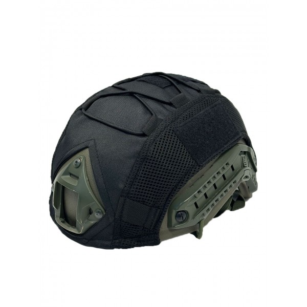 Кавер на шлем FAST МК Черный - 3577684