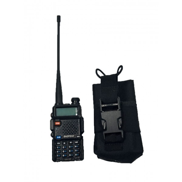 Підсумок під рацію на системі Molle МК Чорний - 3577683 Підсумок під рацію на системі Molle МК Чорний - 3577683