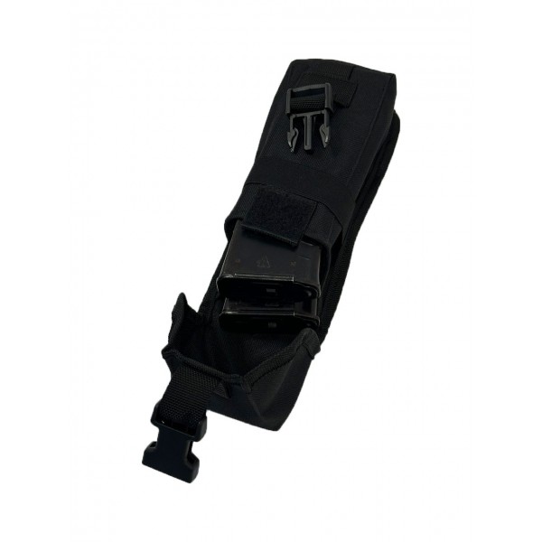 Подсумок для двух магазинов АК закрытого типа на фастексе на системе Molle МК - 3577678