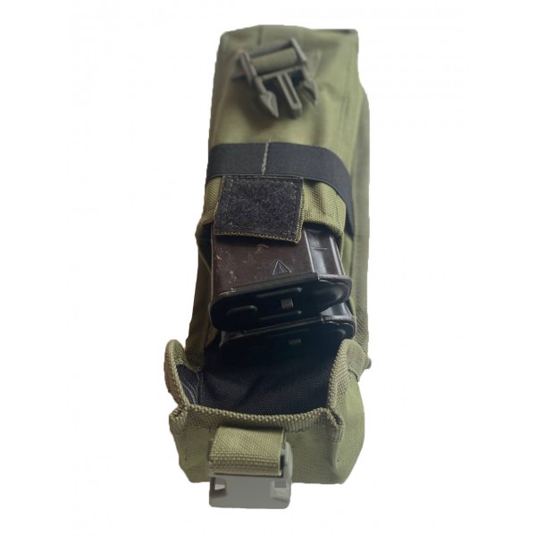 Підсумок для двох магазинів АК закритого типу на фастексі та кнопках МК Олива - 3577672 Підсумок для двох магазинів АК закритого типу на фастексі та кнопках МК Олива - 3577672