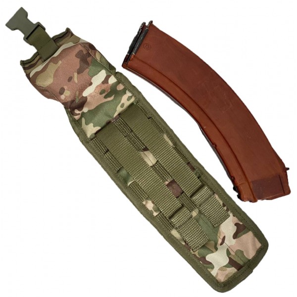 Підсумок для двох магазинів РПК закритого типу на фастексі на системі Molle МК Мультикам - 3577669 Підсумок для двох магазинів РПК закритого типу на фастексі на системі Molle МК Мультикам - 3577669
