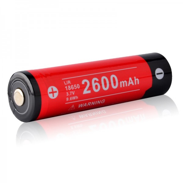 Аккумулятор 18650BAT-26 (2600 mAh) Klarus Black - 3577661
