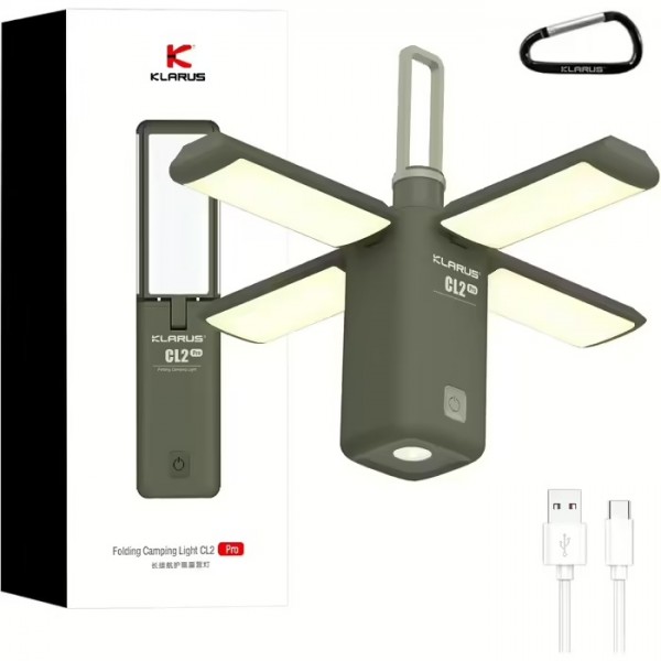 Фонарь кемпинговый CL 2 PRO Klarus Jungle Green - 3577652