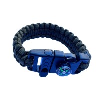 Браслет из паракорда с компасом Олива