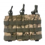 Підсумок під 3 магазина відкритий Oxford/Cordura 600D на Molle Defender ММ-14