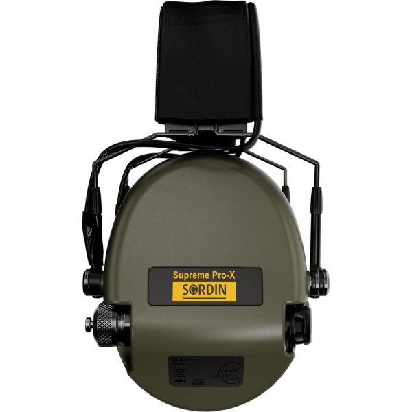 Навушники активні Sordin Supreme Pro X Slim Green (сумісні з ARC Rail ) - 3577481 Навушники активні Sordin Supreme Pro X Slim Green (сумісні з ARC Rail ) - 3577481