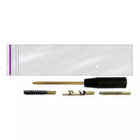 Набор для чистки пневматического оружия (пистолетный) калибр 4.5 полиэтиленовая упаковка (ерш латунный, ерш щетинный, ерш шерстяной)