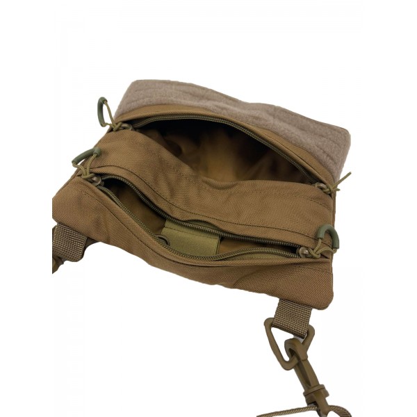 Тактическая сумка через плечо uaBRONIK Койот - 3577452 Тактическая сумка через плечо uaBRONIK Койот - 3577452