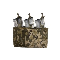 Передняя панель для плитоноски под 3 магазина uaBronik ММ-14