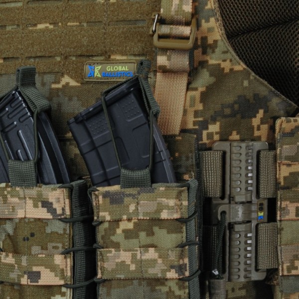 Плитоноска Warmor Gen.4 с быстрым сбросом, 4 подсумка (пиксель, 2 класс) - 3581185 Плитоноска Warmor Gen.4 с быстрым сбросом, 4 подсумка (пиксель, 2 класс) - 3581185