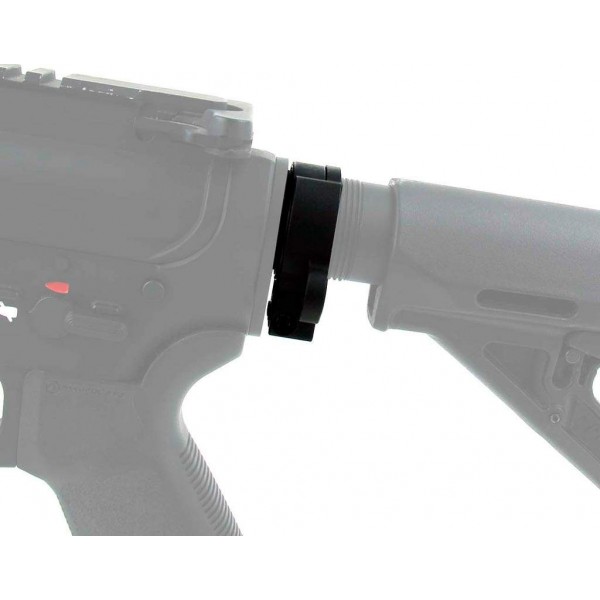 База с двумя петлями под антабки на ресивер AR-15 (профиль Mil-Spec) - 3577429 База с двумя петлями под антабки на ресивер AR-15 (профиль Mil-Spec) - 3577429