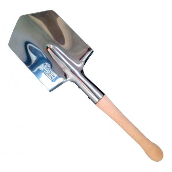 Лопата саперная (малая пехотная) нержавейка - 3577431