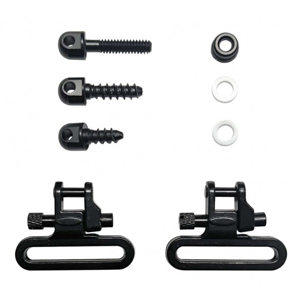 Набір антабок Buvele 1.25" з монтажними гвинтами для дерева - 3577425