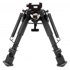 Сошки Buvele Carbon Bipod на антабку (висота 15.2 - 22.9 см) з перехідником на Weaver/Picatinny