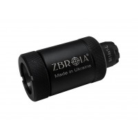 Пламегаситель ZBROIA для AK кал. 7,62 Резьба M14x1L