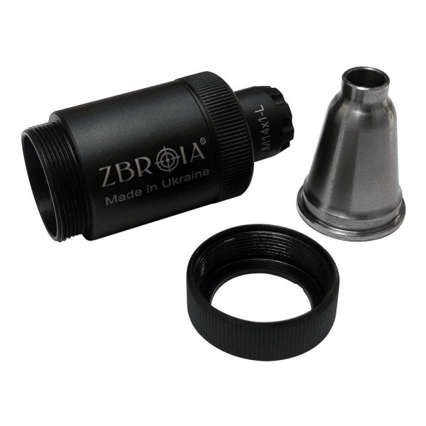 Полумʼягасник ZBROIA для AK кал. 7,62 Різьба M14x1L - 3577421