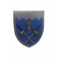 Шеврон 101 бригада синій