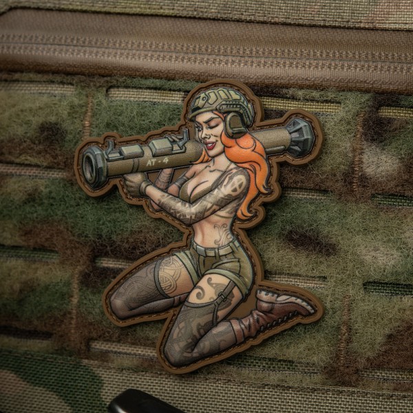 M-Tac нашивка Tactical girl №10 PVC Skandinavik - 51519001 M-Tac нашивка Tactical girl №10 PVC Skandinavik - 51519001