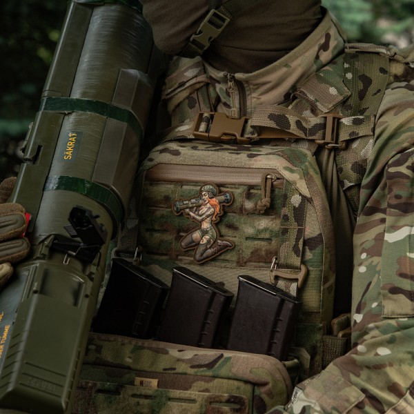 M-Tac нашивка Tactical girl №10 PVC Skandinavik - 51519001 M-Tac нашивка Tactical girl №10 PVC Skandinavik - 51519001