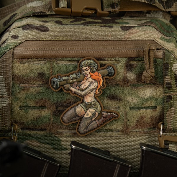 M-Tac нашивка Tactical girl №10 PVC Skandinavik - 51519001 M-Tac нашивка Tactical girl №10 PVC Skandinavik - 51519001