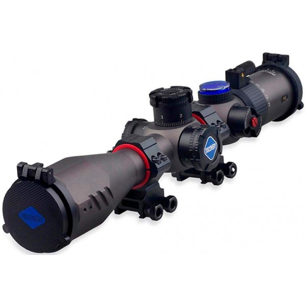 Крепления-кольца Discovery Optics на "ласточкин хвост" (25.4/30/34 мм, высокие) - 3577370