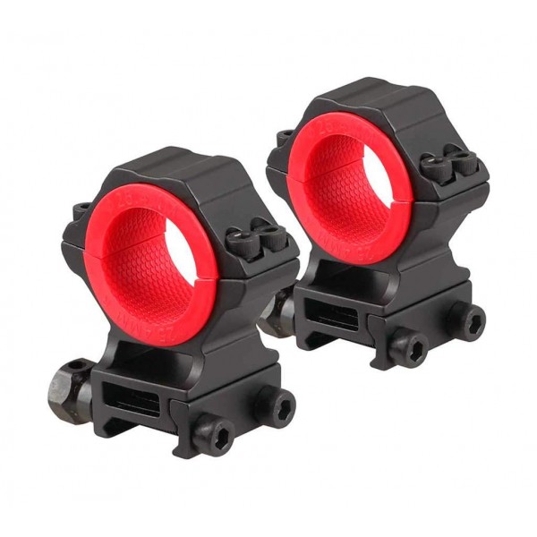 Кріплення-кільця Discovery Optics на планку Picatinny (25.4/30/34 мм, високі) - 3577365