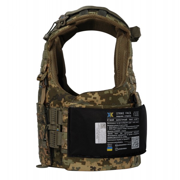 Легкий м'який броне-пакет з СВМПЄ 15*30 1-й клас захисту WARMOR - 3577286 Легкий м'який броне-пакет з СВМПЄ 15*30 1-й клас захисту WARMOR - 3577286