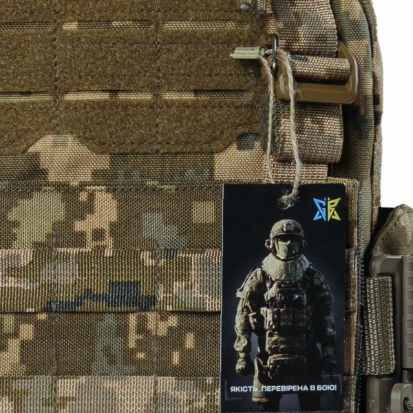 Плитоноска Warmor Gen.3 с системой быстрого сброса (без подсумков) Пиксель 2 класс защиты - 3581180 Плитоноска Warmor Gen.3 с системой быстрого сброса (без подсумков) Пиксель 2 класс защиты - 3581180