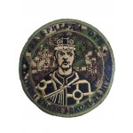 Шеврон 25 бригада ОГП імені Князя Аскольда НГУ Хижак (розмір 9х9 см)