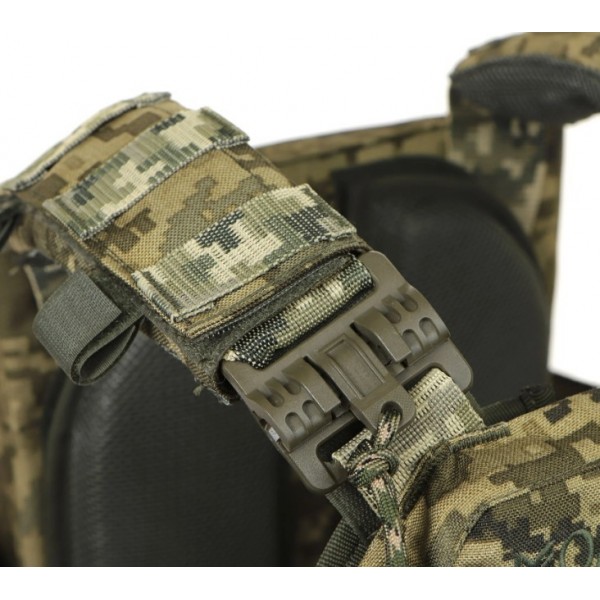 Плитоноска МІЦЬ 2.0 (PLATE CARRIER) с функцией быстрого сброса Molli Пиксель - 3577270 Плитоноска МІЦЬ 2.0 (PLATE CARRIER) с функцией быстрого сброса Molli Пиксель - 3577270