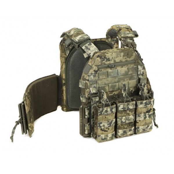 Плитоноска МІЦЬ 2.0 (PLATE CARRIER) с функцией быстрого сброса Molli Пиксель - 3577270 Плитоноска МІЦЬ 2.0 (PLATE CARRIER) с функцией быстрого сброса Molli Пиксель - 3577270