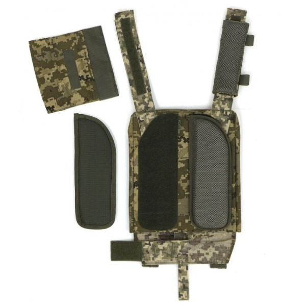 Плитоноска МІЦЬ 2.0 (PLATE CARRIER) с функцией быстрого сброса Molli Пиксель - 3577270 Плитоноска МІЦЬ 2.0 (PLATE CARRIER) с функцией быстрого сброса Molli Пиксель - 3577270