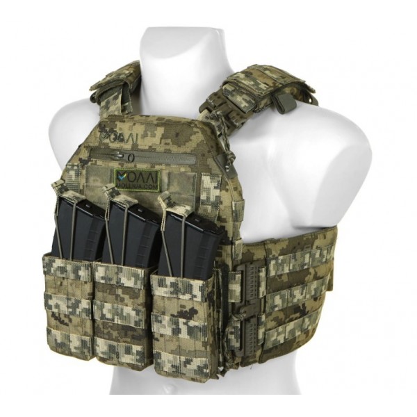 Плитоноска МІЦЬ 2.0 (PLATE CARRIER) с функцией быстрого сброса Molli Пиксель - 3577270 Плитоноска МІЦЬ 2.0 (PLATE CARRIER) с функцией быстрого сброса Molli Пиксель - 3577270