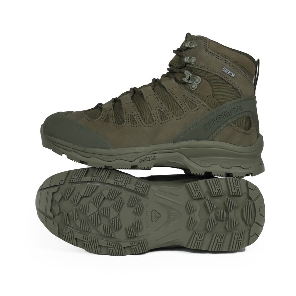 Ботинки тактические демисезонные Salomon Олива - 3577268