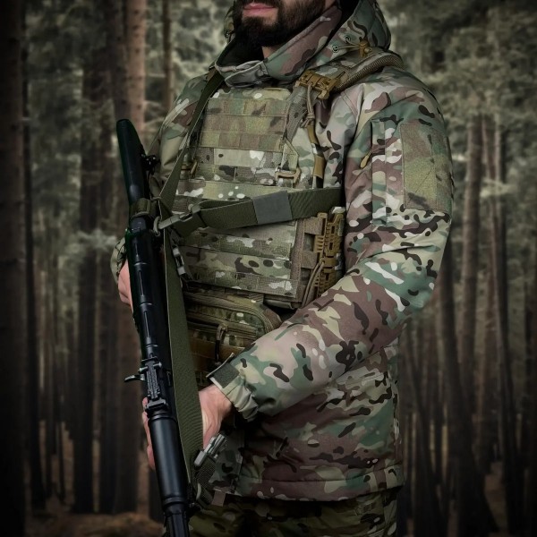 Ремень оружейный трехточечный RAGNAROK Hel sling Олива - 3577253 Ремень оружейный трехточечный RAGNAROK Hel sling Олива - 3577253