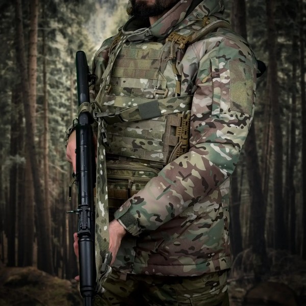 Ремень оружейный трехточечный RAGNAROK Hel sling Мультикам - 3577252 Ремень оружейный трехточечный RAGNAROK Hel sling Мультикам - 3577252