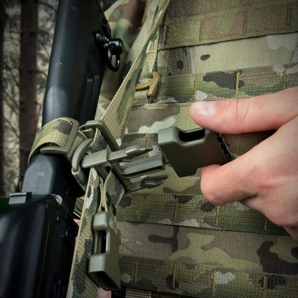 Ремень оружейный трехточечный RAGNAROK Hel sling Мультикам - 3577252 Ремень оружейный трехточечный RAGNAROK Hel sling Мультикам - 3577252