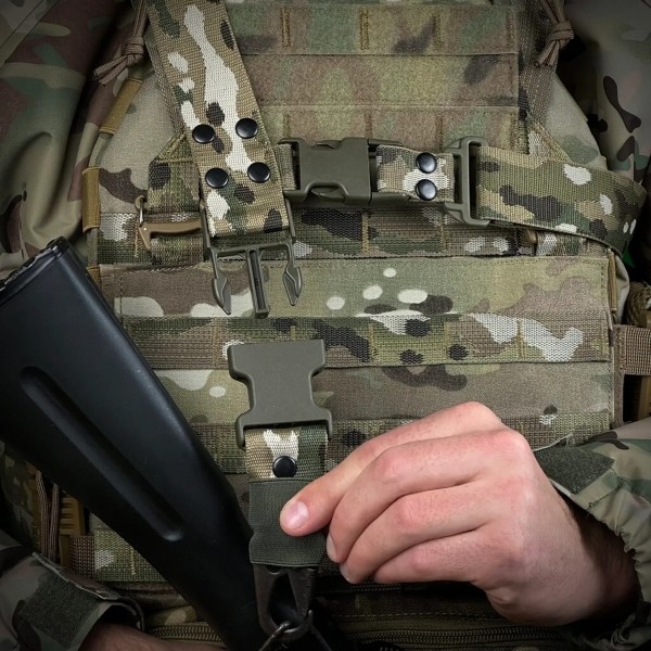 Ремінь збройовий RAGNAROK одно/двоточковий ODIN carbine Мультикам - 3577249