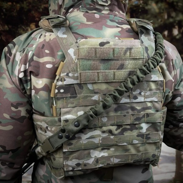 Ремень оружейный эластичный RAGNAROK FORSETI одно/двухточечный Мультикам - 3577238 Ремень оружейный эластичный RAGNAROK FORSETI одно/двухточечный Мультикам - 3577238