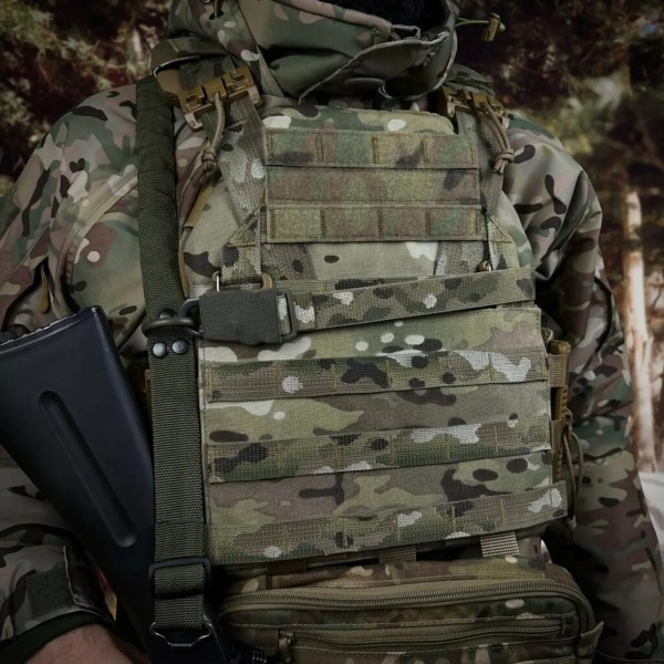 Ремень оружейный эластичный RAGNAROK FORSETI одно/двухточечный Мультикам - 3577238 Ремень оружейный эластичный RAGNAROK FORSETI одно/двухточечный Мультикам - 3577238