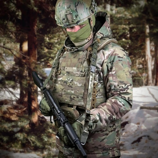 Ремень оружейный эластичный RAGNAROK FORSETI одно/двухточечный Мультикам - 3577238 Ремень оружейный эластичный RAGNAROK FORSETI одно/двухточечный Мультикам - 3577238