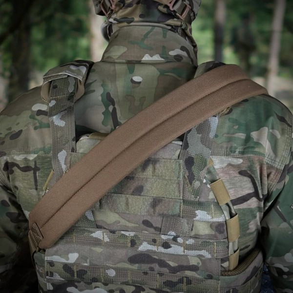 Ремінь збройовий RAGNAROK одно/двоточковий з широким наплічником RAGNARR Койот - 3577232 Ремінь збройовий RAGNAROK одно/двоточковий з широким наплічником RAGNARR Койот - 3577232