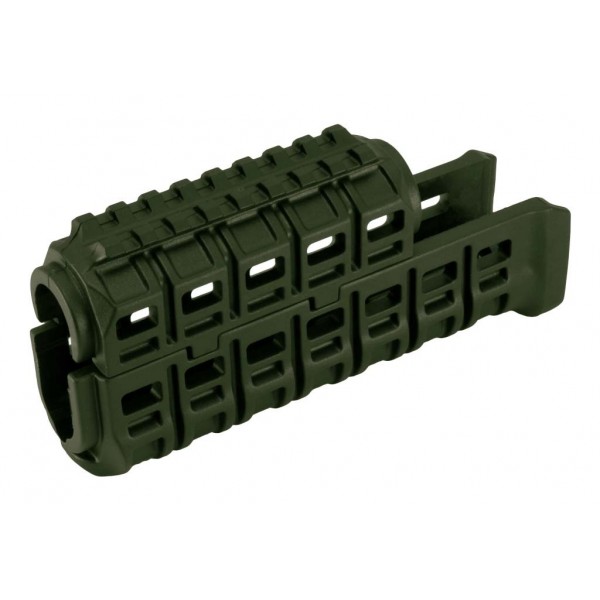 Цівка DLG Tactical (DLG-136) для АК-47/74 з планкою Picatinny + слоти M-LOK (полімер) олива - 3577181