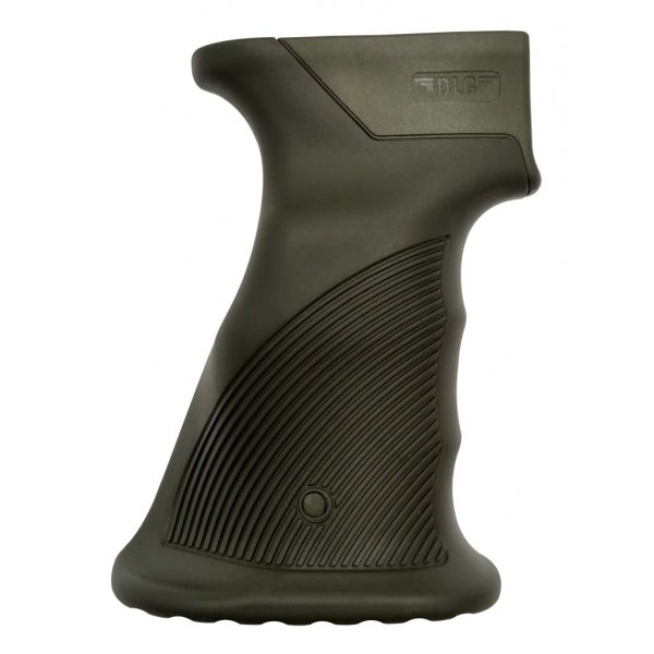 Пистолетная рукоятка DLG Tactical (DLG-181) для АК (полимер) обрезиненная, олива - 3577177