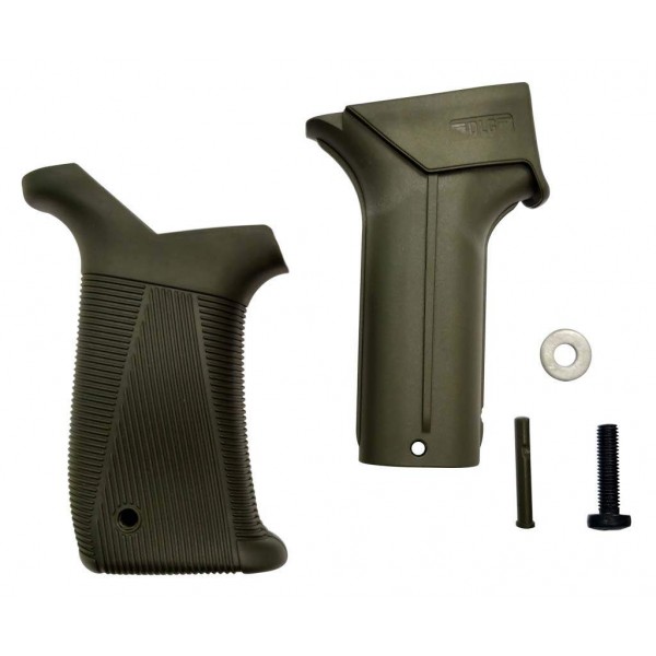 Пистолетная рукоятка DLG Tactical (DLG-180) для АК (полимер) обрезиненная, олива - 3577175 Пистолетная рукоятка DLG Tactical (DLG-180) для АК (полимер) обрезиненная, олива - 3577175