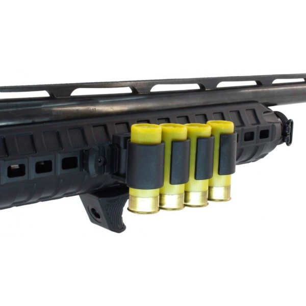 Патронташ на 4 патрона 12 кал. DLG Tactical (DLG-168) на планку Picatinny (полімер) - 3577173