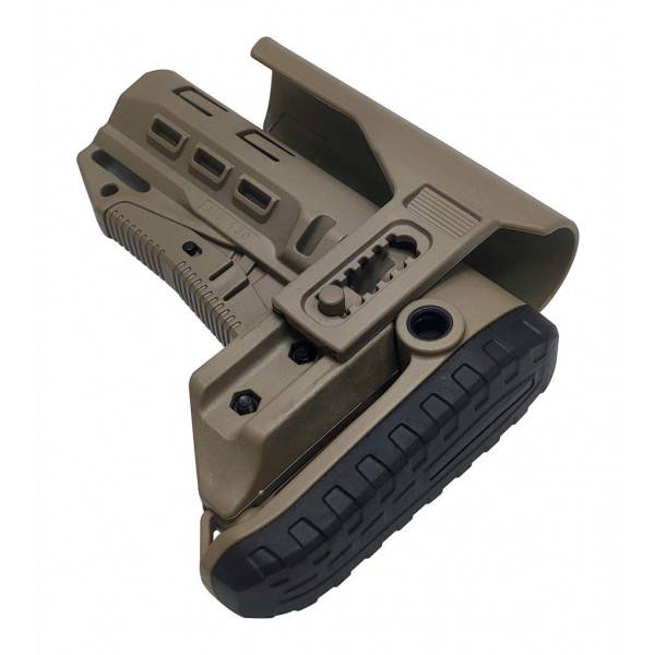 Приклад DLG TBS Compact PCP (Mil-Spec) с регулируемой щекой, койот - 3577172 Приклад DLG TBS Compact PCP (Mil-Spec) с регулируемой щекой, койот - 3577172