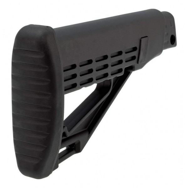 Телескопічний приклад DLG Tactical TBS Solid (DLG-083) для помпових рушниць Remington, Mossberg, Maverick (чорний) - 3577169 Телескопічний приклад DLG Tactical TBS Solid (DLG-083) для помпових рушниць Remington, Mossberg, Maverick (чорний) - 3577169