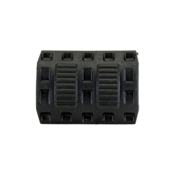 Защитная накладка DLG Tactical (DLG-063) 5 см на планку Picatinny (полимер) черная - 3577168