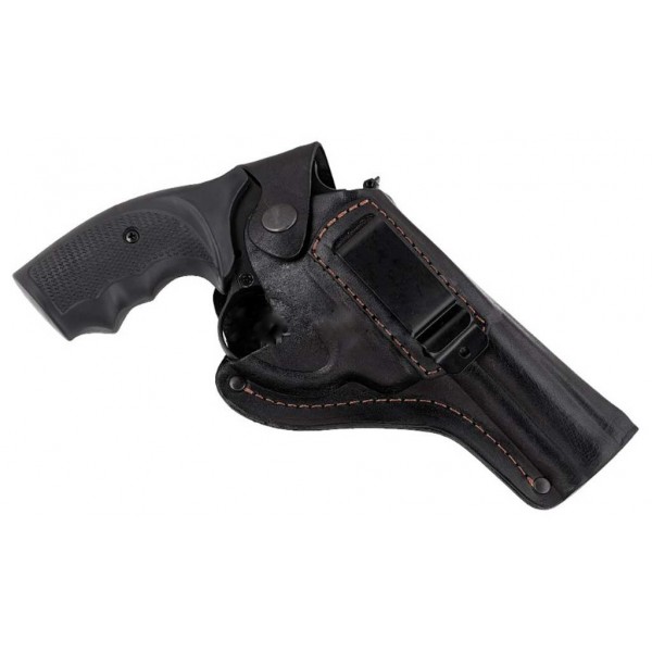Кобура поясная Beneks для револьверов Флобера 4" (формованная) с клипсой - 3577133